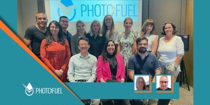 Group picture of the Photo2fuel consortium partners